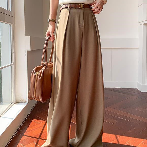 Pantalones de pata ancha de tela - Modelo Sunday