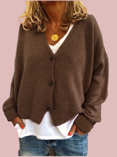 Chaqueta de punto abotonada - Modelo Lili