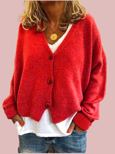 Chaqueta de punto abotonada - Modelo Lili