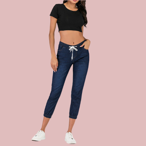 Jeans con goma - Modelo Luz