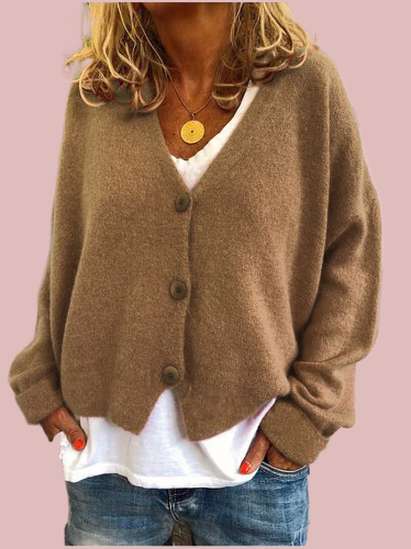 Chaqueta de punto abotonada - Modelo Lili