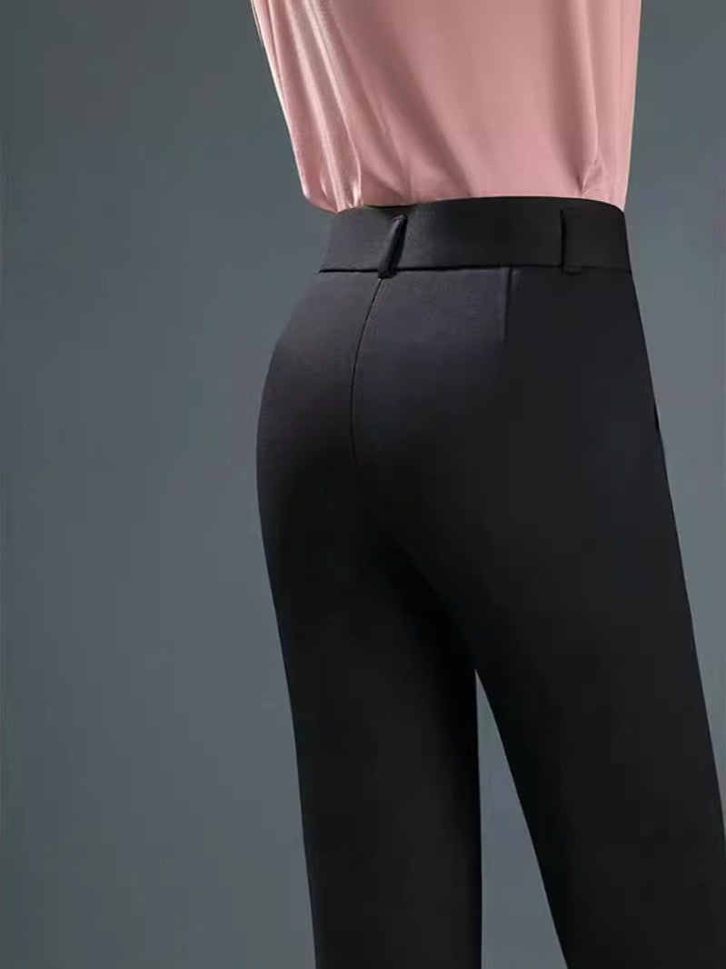 Pantalón recto negro - Modelo Elas