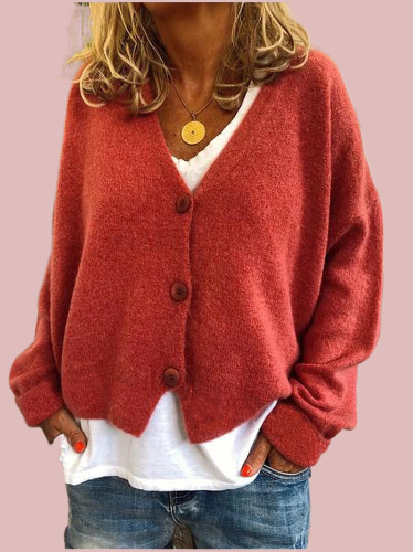 Chaqueta de punto abotonada - Modelo Lili