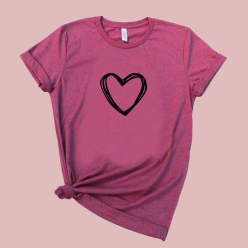 Camiseta de manga corta - Modelo Love
