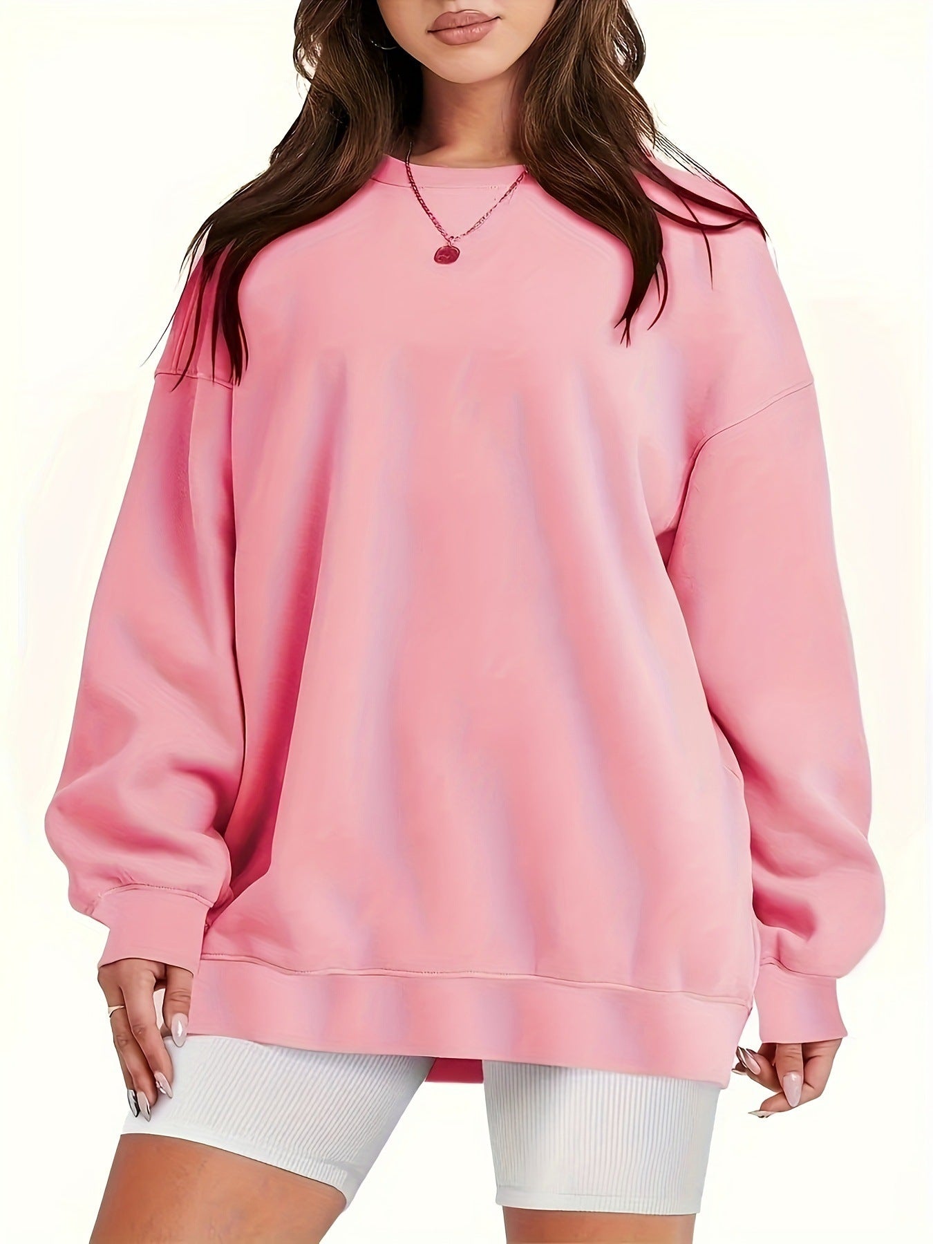 Sudadera básica oversize - Modelo Comfort