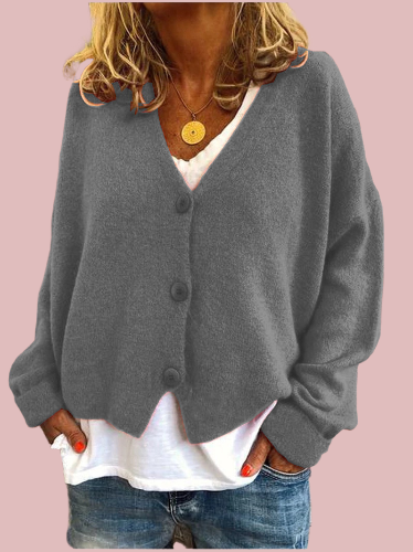 Chaqueta de punto abotonada - Modelo Lili
