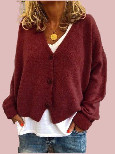 Chaqueta de punto abotonada - Modelo Lili