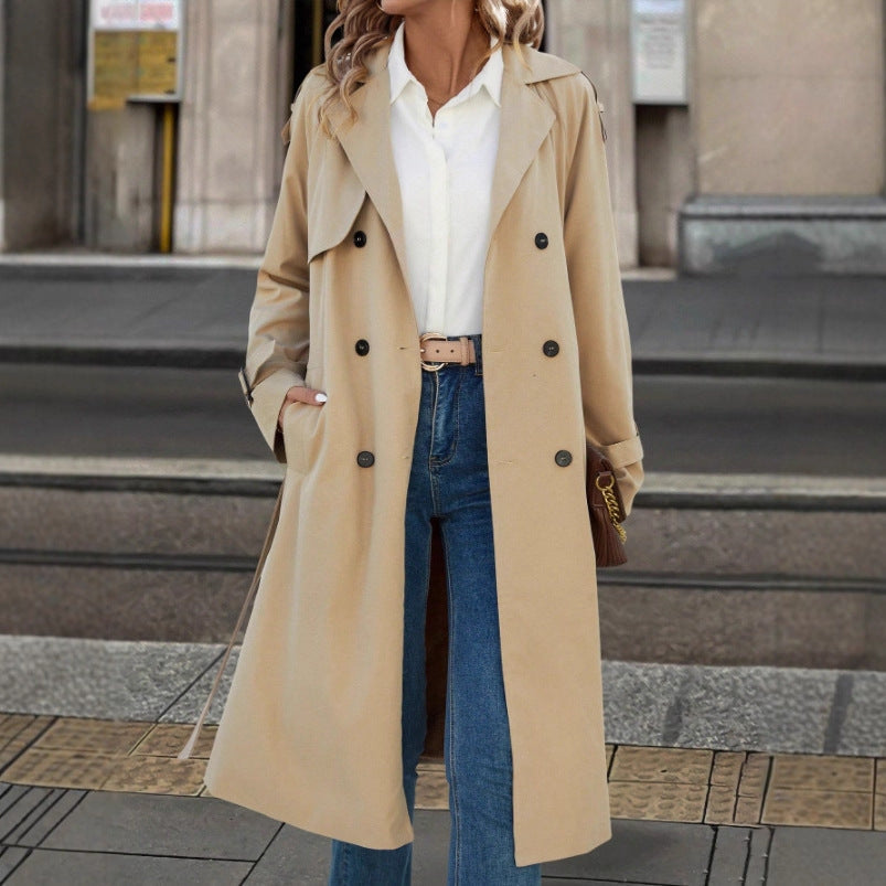 Gabardina con interior forrado- Modelo Eira