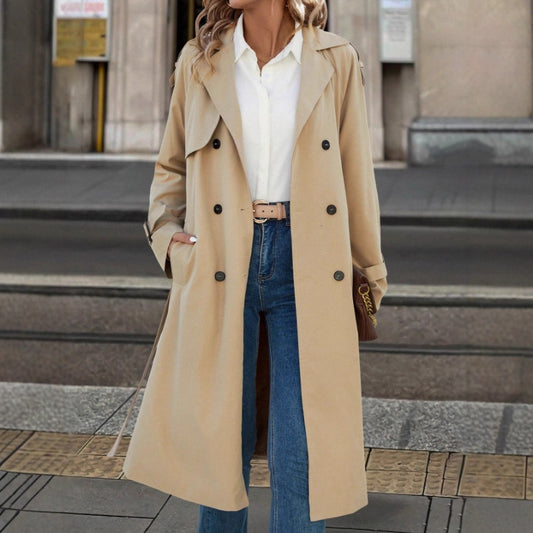 Gabardina con interior forrado- Modelo Eira