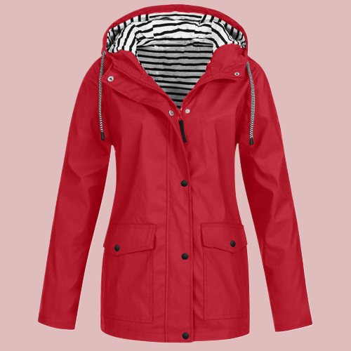 Parka roja - Modelo Marinero