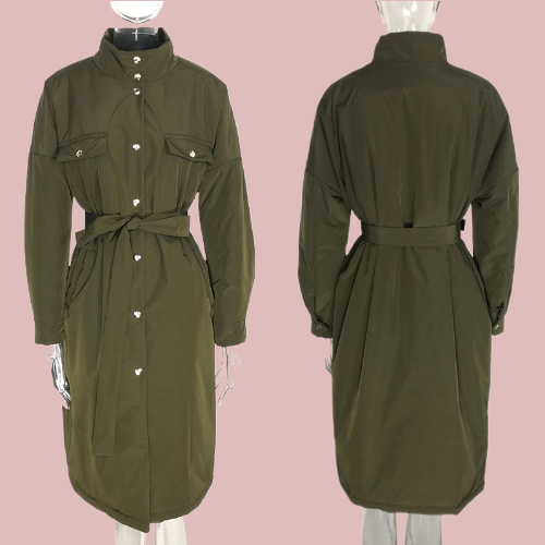 Parka larga - Modelo Pop