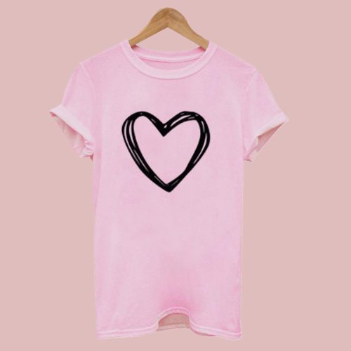 Camiseta de manga corta - Modelo Love