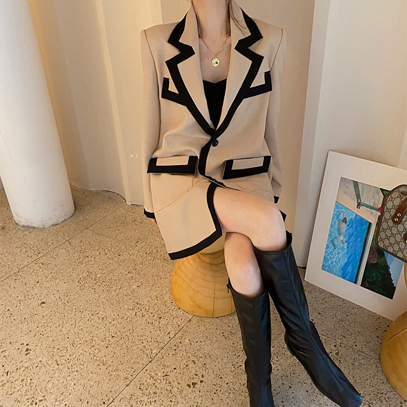 Blazer oversize - Modelo Velvet