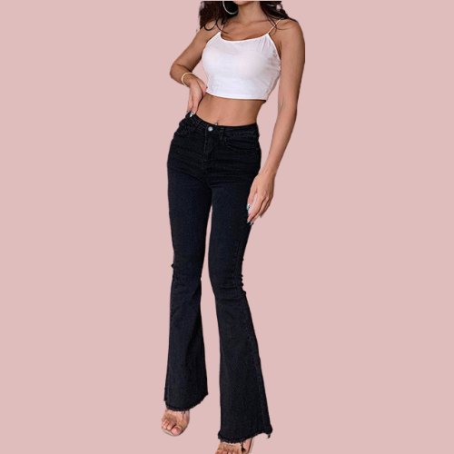Jeans flare - Modelo Darí