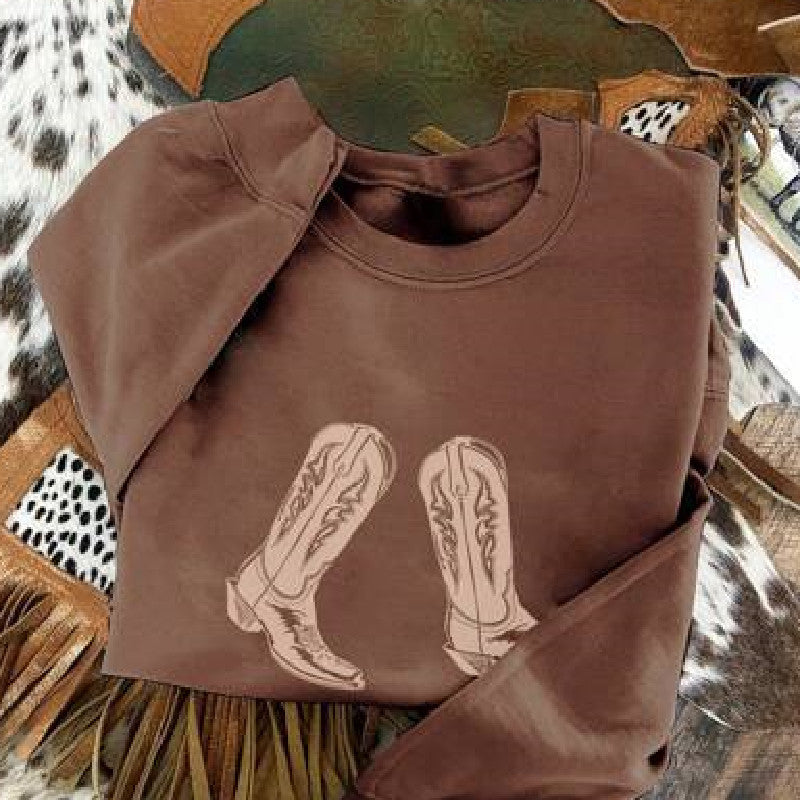 Sudadera con dibujo - Modelo Cowboy