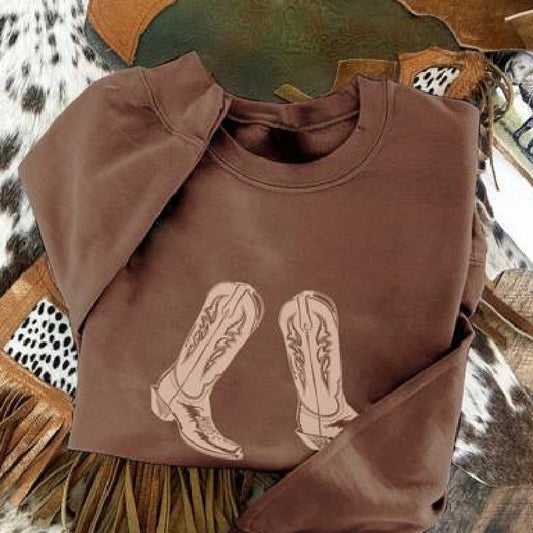 Sudadera con dibujo - Modelo Cowboy