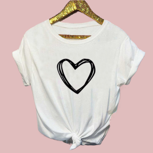 Camiseta de manga corta - Modelo Love