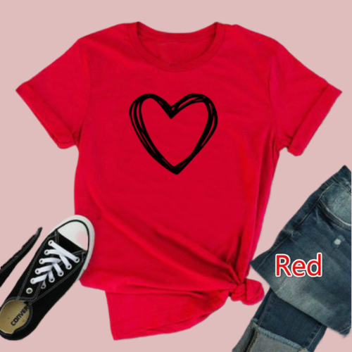 Camiseta de manga corta - Modelo Love
