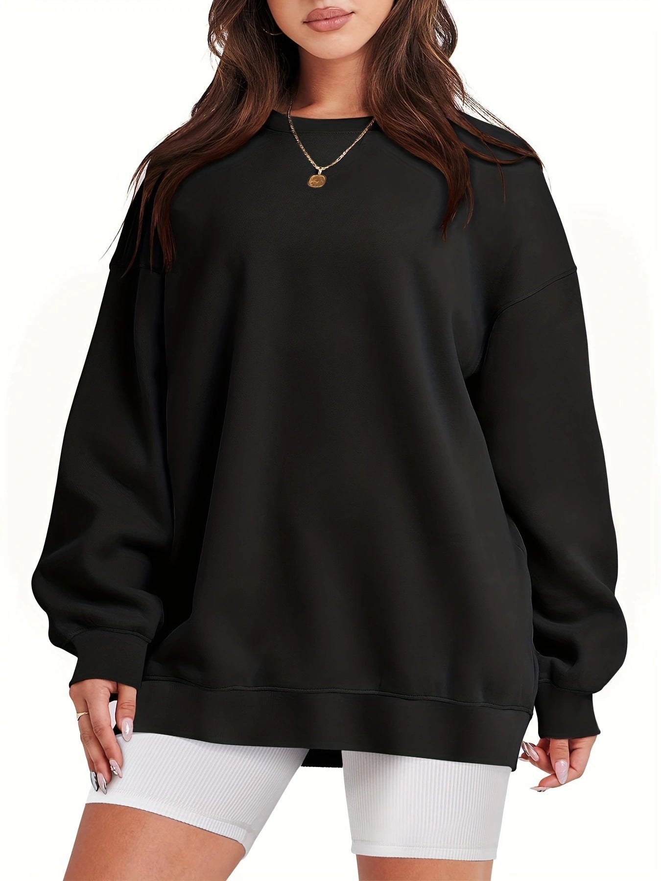 Sudadera básica oversize - Modelo Comfort