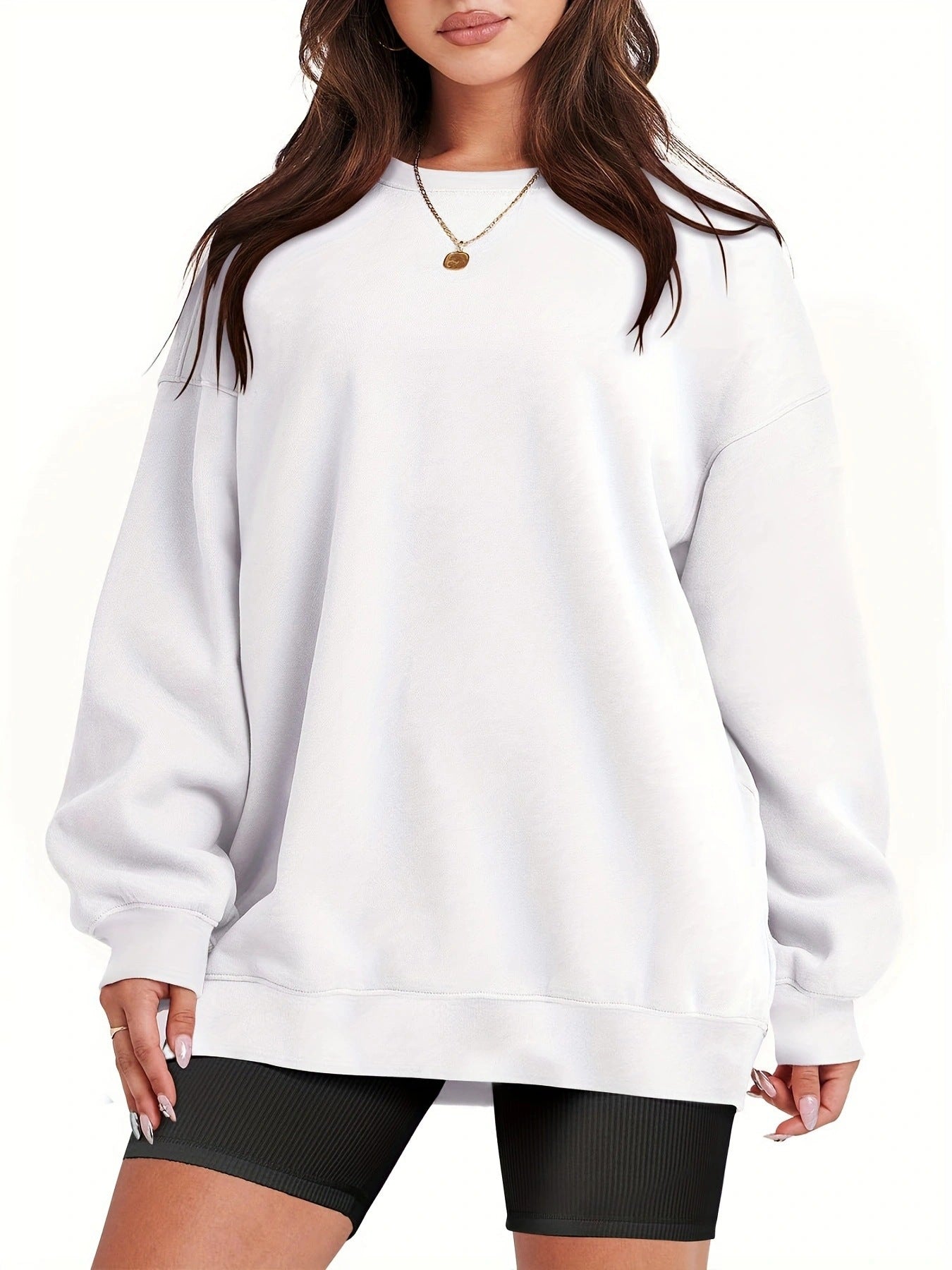 Sudadera básica oversize - Modelo Comfort