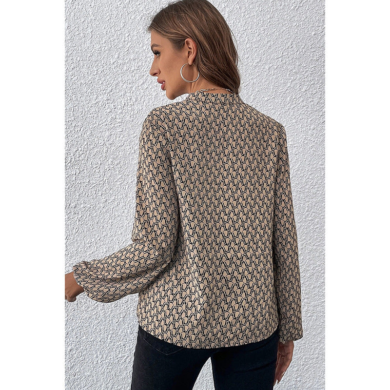 Blusa estampada - Modelo Escama