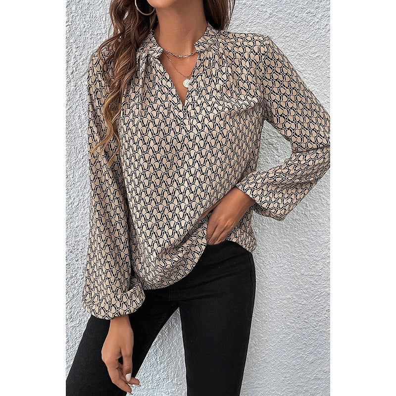 Blusa estampada - Modelo Escama