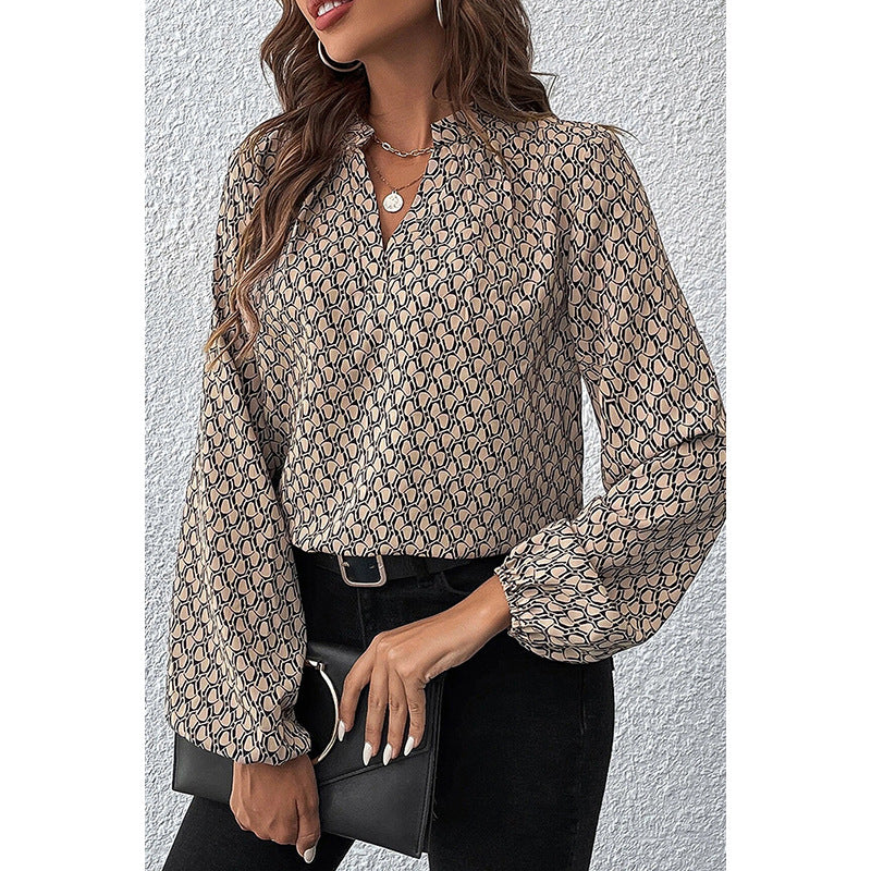 Blusa estampada - Modelo Escama