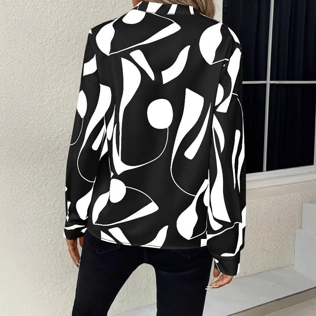 Blusa estampada - Modelo Abstract