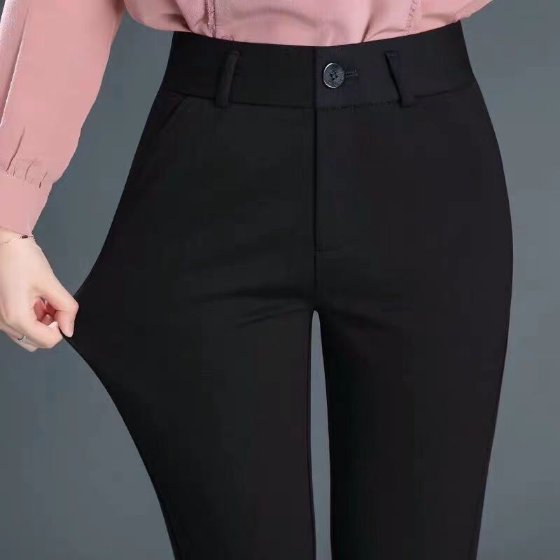 Pantalón recto negro - Modelo Elas
