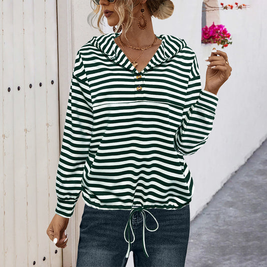 Sudadera a rayas - Modelo Spring