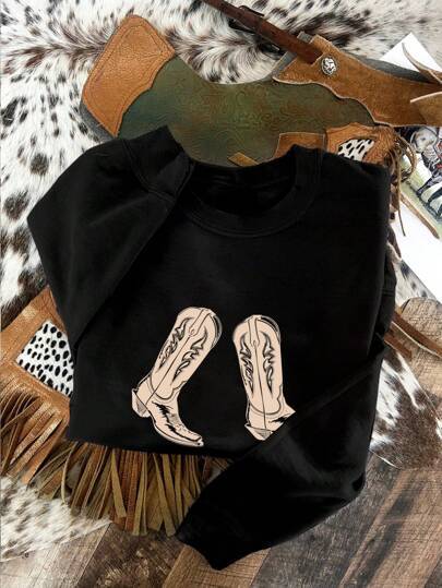Sudadera con dibujo - Modelo Cowboy