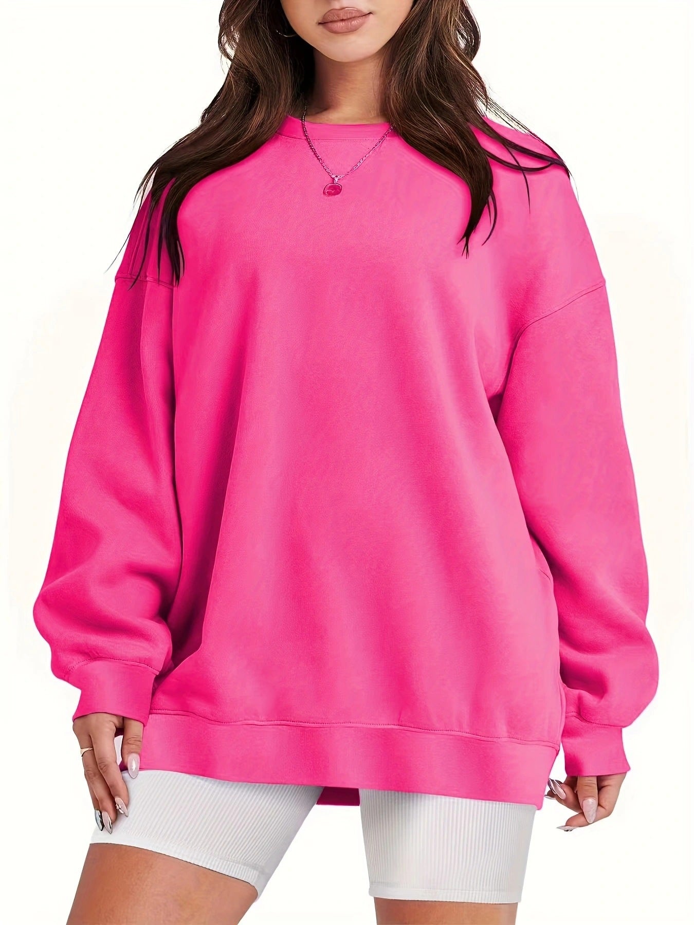 Sudadera básica oversize - Modelo Comfort