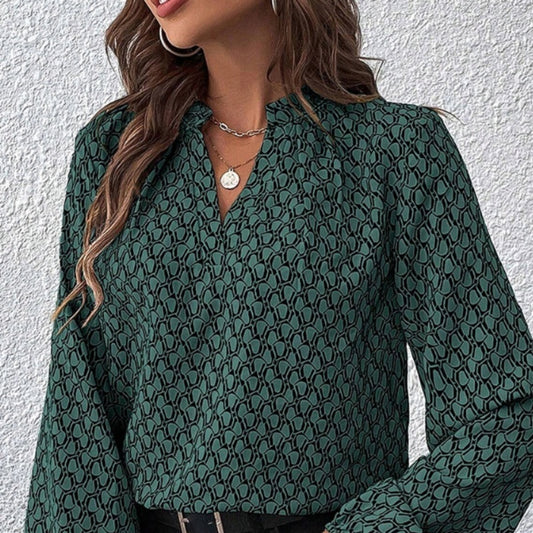 Blusa estampada - Modelo Escama