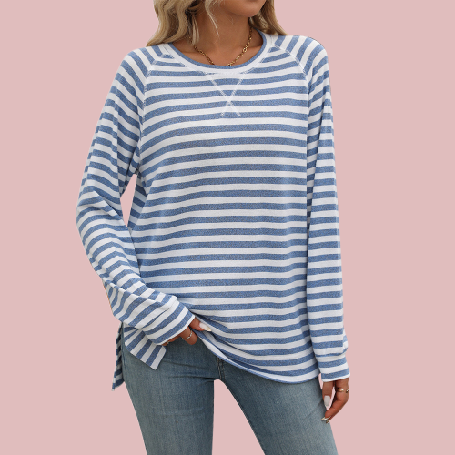 Camiseta de manga larga a rayas - Modelo Marinera