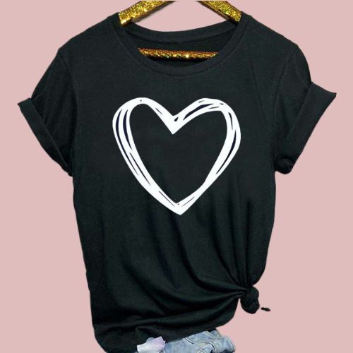 Camiseta de manga corta - Modelo Love