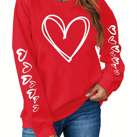 Sudadera roja - Modelo Lovely