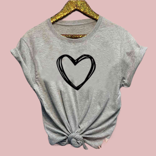 Camiseta de manga corta - Modelo Love