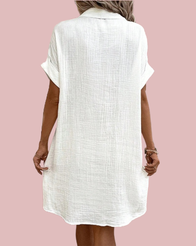 Vestido camisero abotonado - Modelo Cool Summer