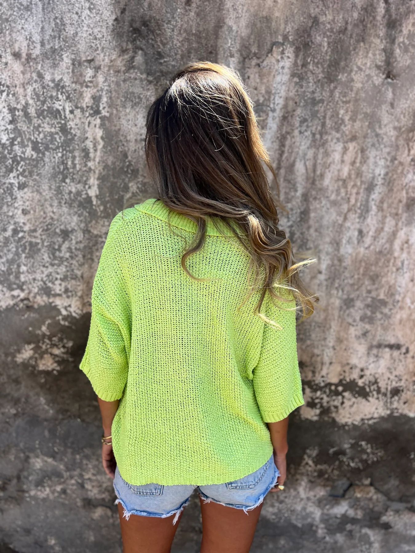 Jersey con escote en pico - Modelo Summer Night