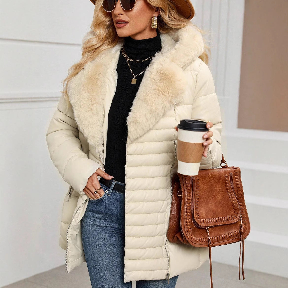 Abrigo acolchado - Modelo Igual