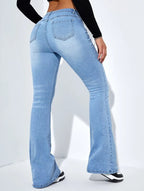 Jeans flare - Modelo Dantea