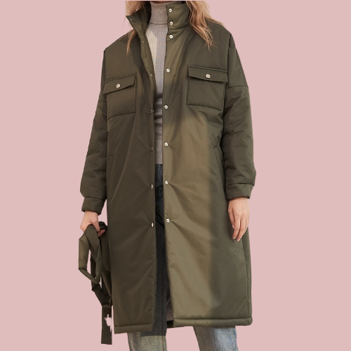 Parka larga - Modelo Pop