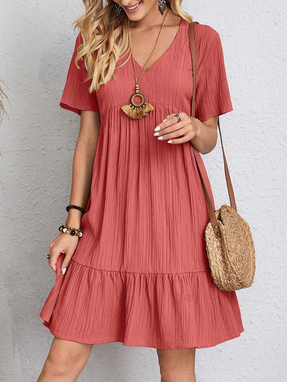 Vestido de manga corta veraniego - Modelo Luna