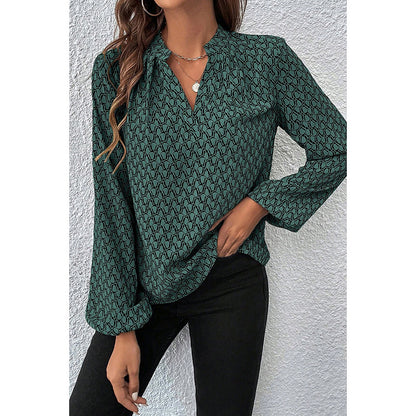 Blusa estampada - Modelo Escama