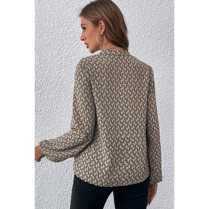 Blusa estampada - Modelo Escama