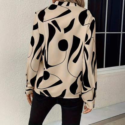 Blusa estampada - Modelo Abstract