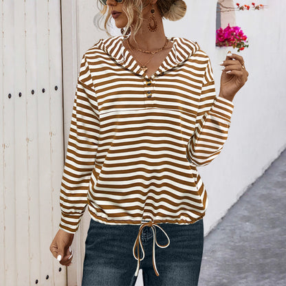 Sudadera a rayas - Modelo Spring