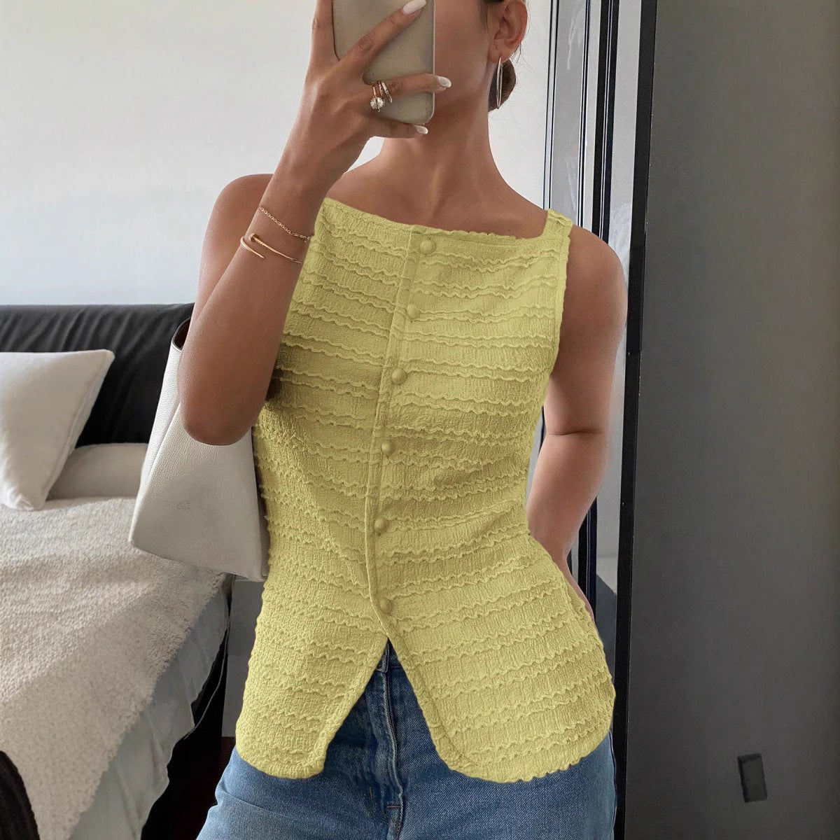 Top ajustado - Modelo Lucía
