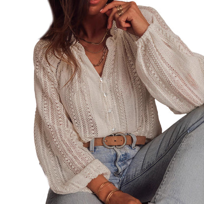 Blusa de encaje - Modelo Autumn