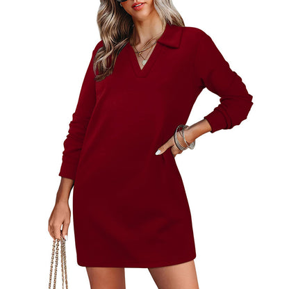 Vestido con cuellito polo - Modelo Emi